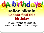 My birthday badge