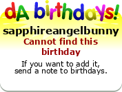My birthday badge