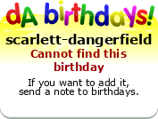 My birthday badge