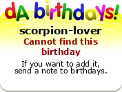 My birthday badge