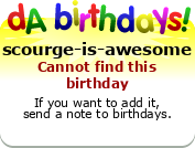 My birthday badge
