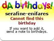 My birthday badge