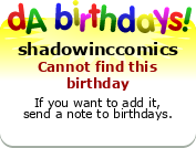 My birthday badge