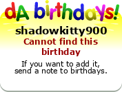 My birthday badge