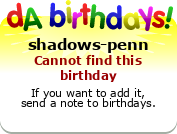My birthday badge