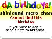 My birthday badge