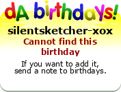 My birthday badge