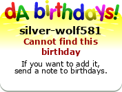 My birthday badge
