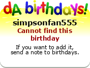My birthday badge