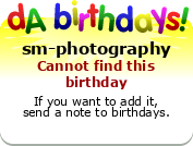 My birthday badge