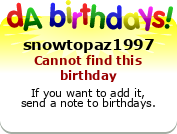 My birthday badge