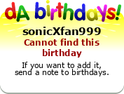 My birthday badge