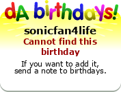 My birthday badge