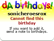 My birthday badge