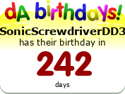 My birthday badge