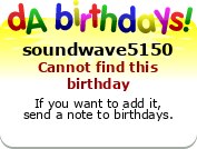 My birthday badge
