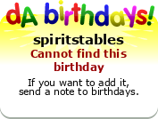 My birthday badge