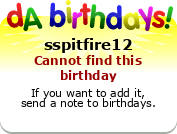 My birthday badge
