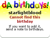 My birthday badge