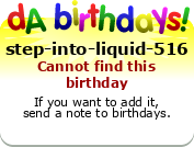 My birthday badge