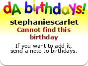 My birthday badge