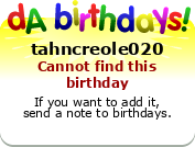 My birthday badge