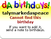 My birthday badge