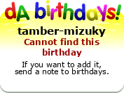 My birthday badge