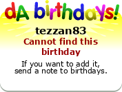 My birthday badge