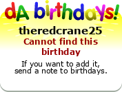 My birthday badge