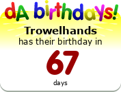 My birthday badge