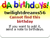 My birthday badge