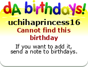 My birthday badge