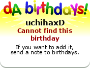 My birthday badge