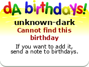 My birthday badge