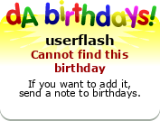 My birthday badge