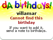 My birthday badge