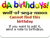 My birthday badge