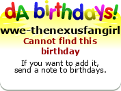 My birthday badge