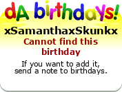 My birthday badge