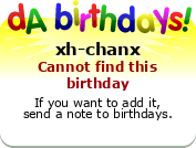 My birthday badge