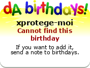 My birthday badge
