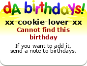 My birthday badge