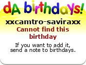 My birthday badge