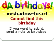 My birthday badge