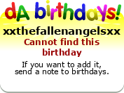 My birthday badge