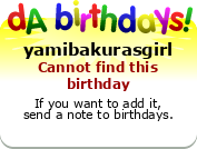 My birthday badge