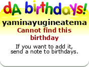 My birthday badge