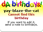 My birthday badge