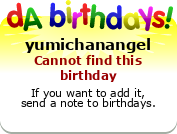 My birthday badge